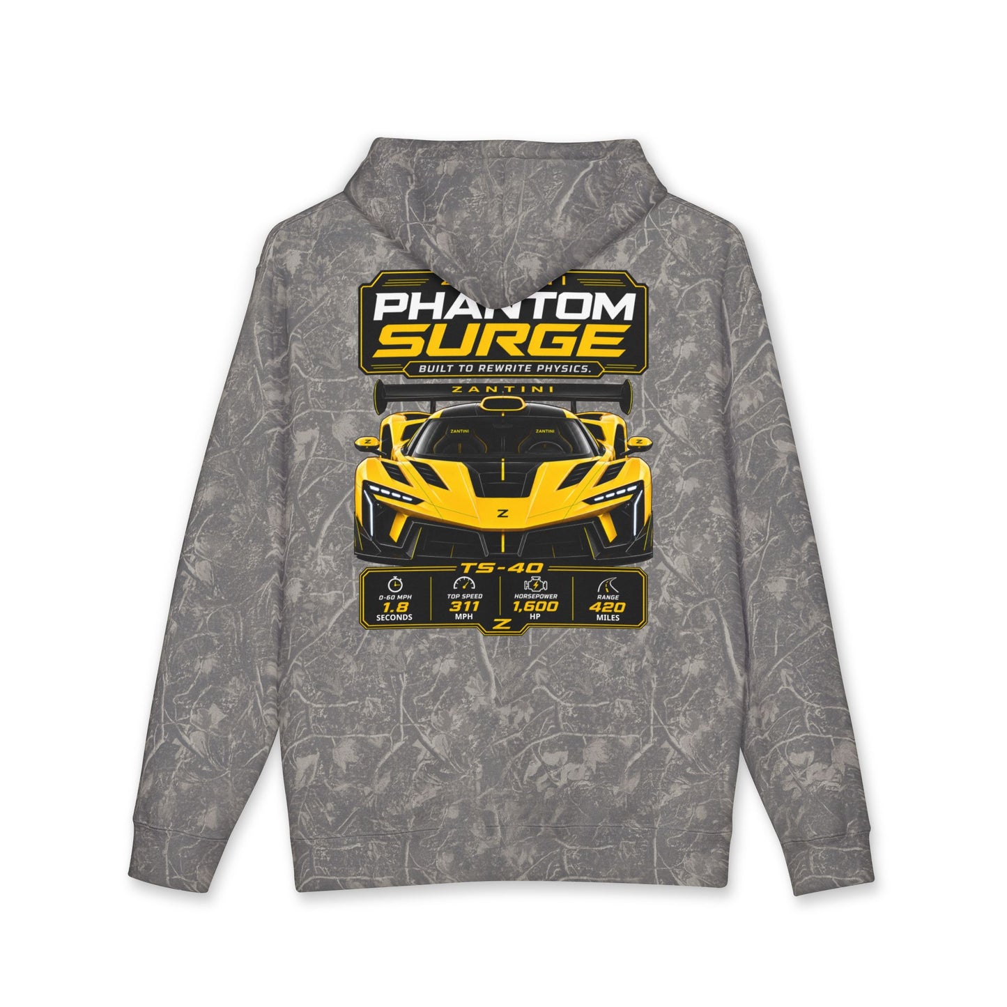 ZANTINI Phantom Surge TS-40 Premium Hypercar Hoodie