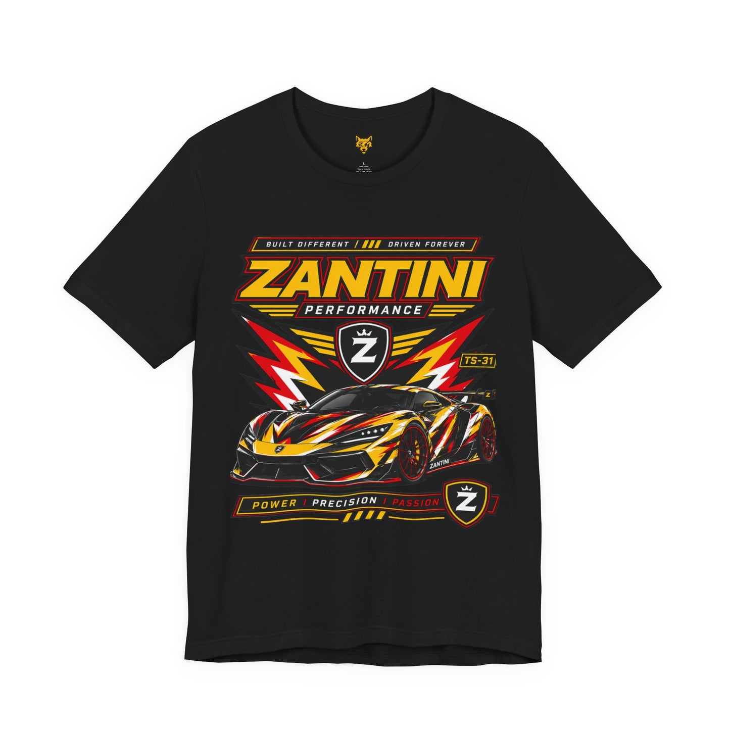 ZANTINI TS-31 Performance Tee – Hypercar Graphic Shirt
