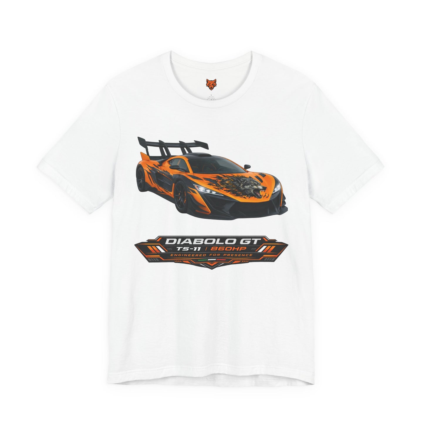 Zantini Diabolo GT TS-11 Shirt | 860HP Supercar Graphic Tee | Motorsport Streetwear