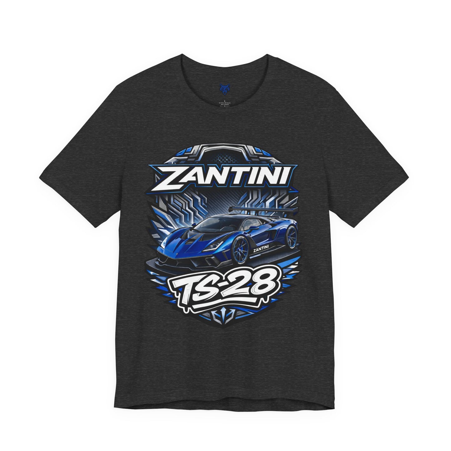 ZANTINI TS-28 Hypercar T-Shirt – Premium Car Culture Streetwear