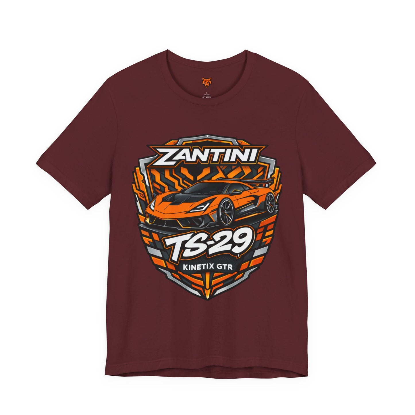 ZANTINI TS-29 Kinetix GTR Supercar Streetwear T-Shirt – Premium Hypercar Graphic Tee | Ships Worldwide
