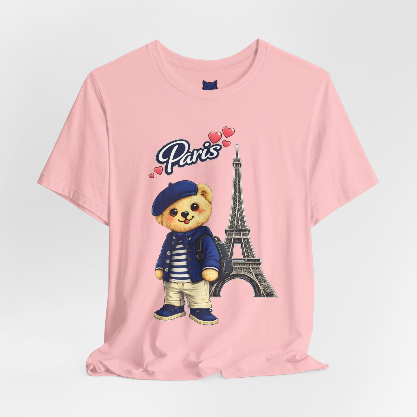 Paris Teddy Bear Shirt – Cute Paris Graphic Tee – Eiffel Tower Travel Shirt – French Bear T-Shirt – Paris Lover Gift