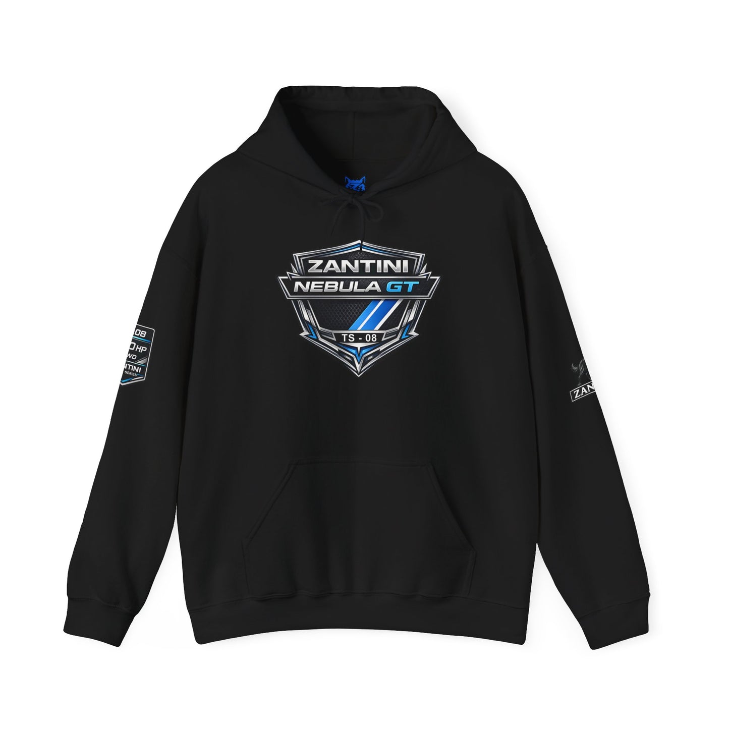 Zantini Nebula GT TS 08 Hoodie Hypercar Motorsport Streetwear The Sound of Pure Intimidation Racing Hoodie Car Enthusiast Apparel