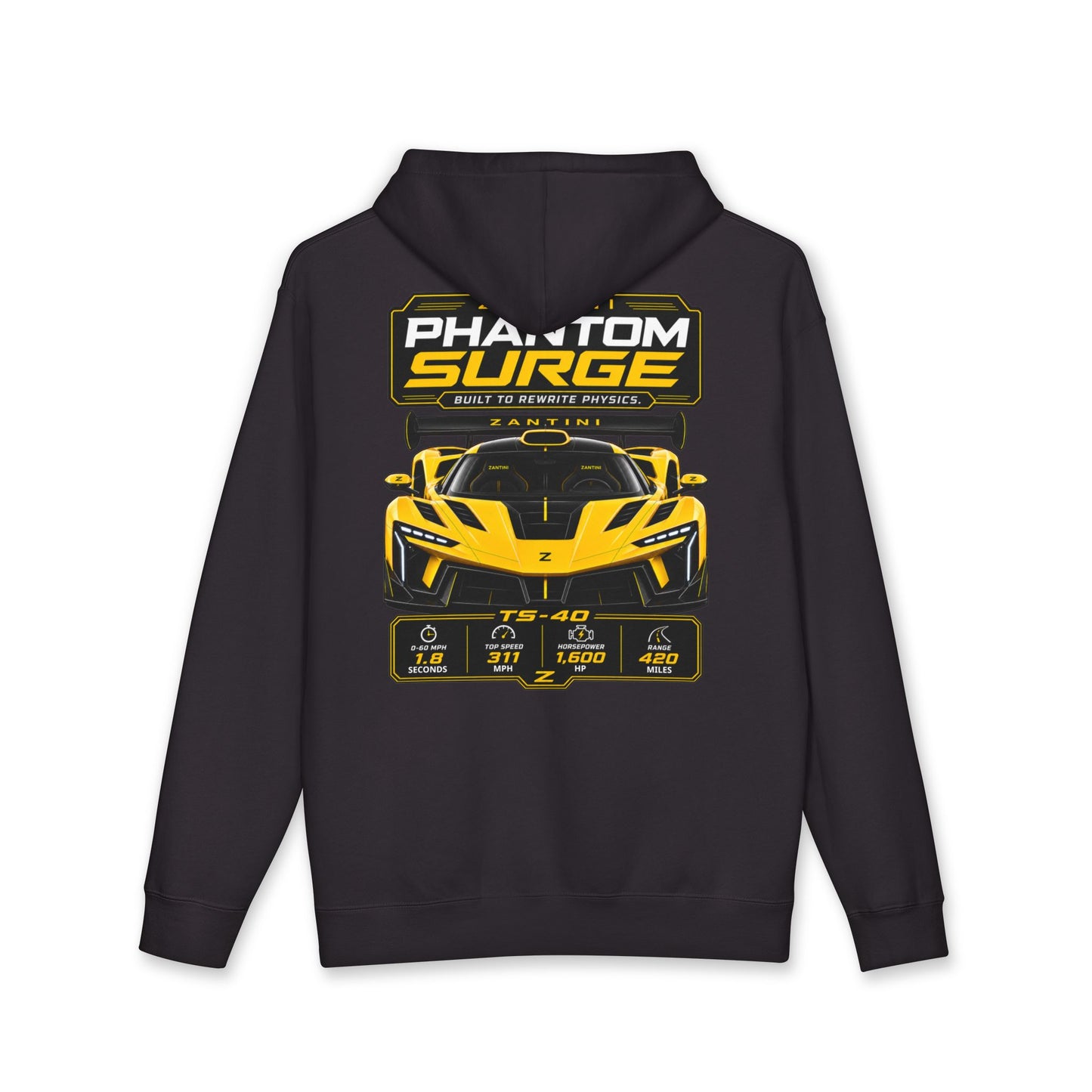 ZANTINI Phantom Surge TS-40 Premium Hypercar Hoodie