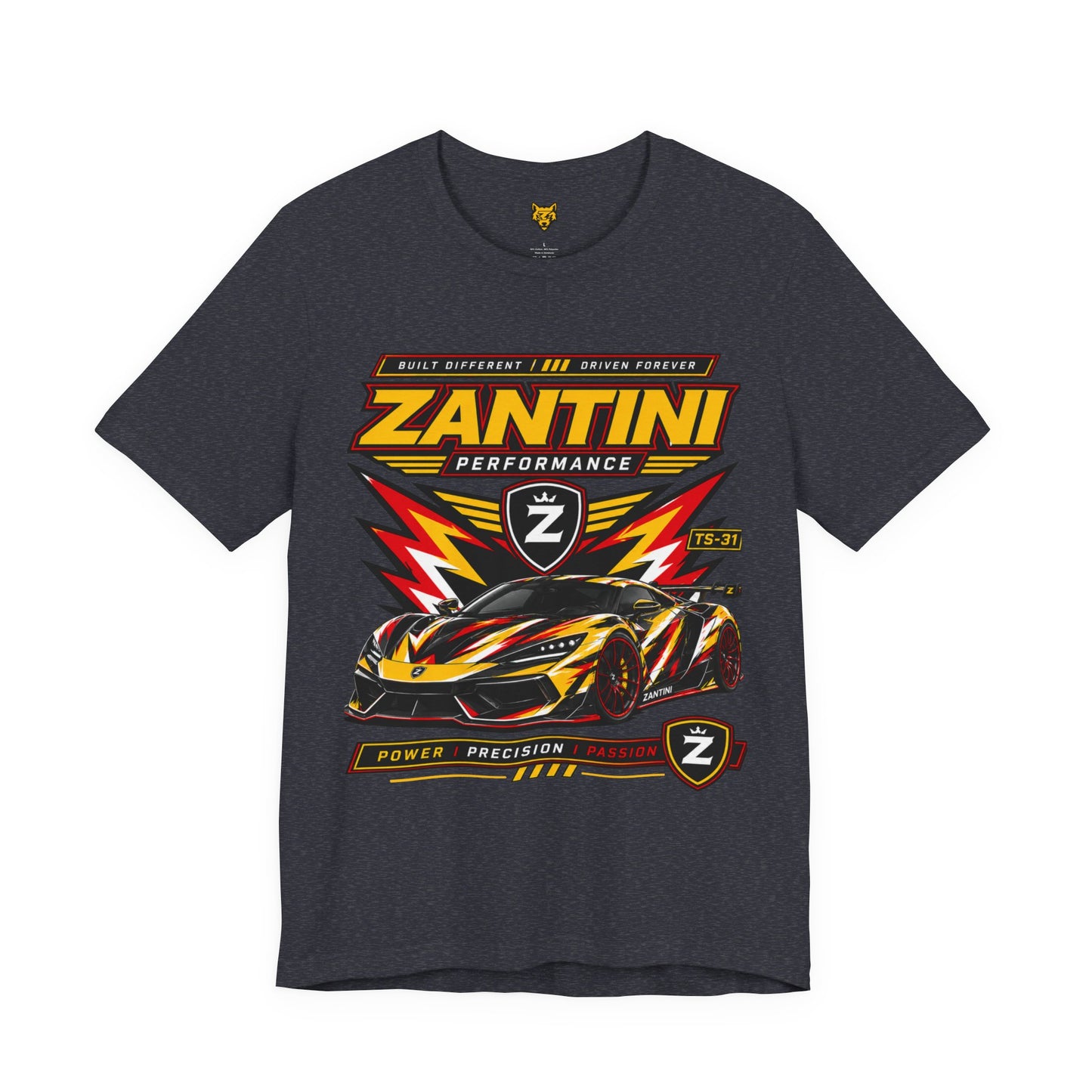 ZANTINI TS-31 Performance Tee – Hypercar Graphic Shirt