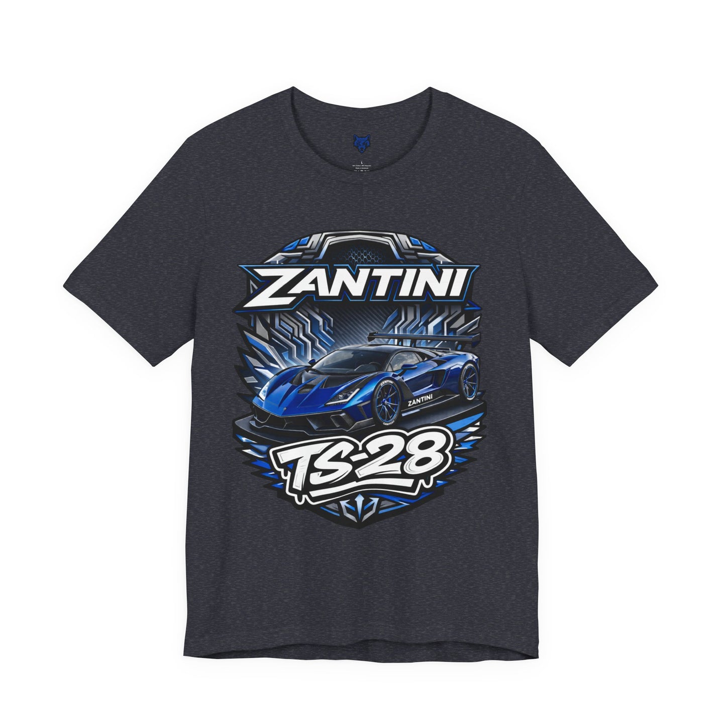 ZANTINI TS-28 Hypercar T-Shirt – Premium Car Culture Streetwear
