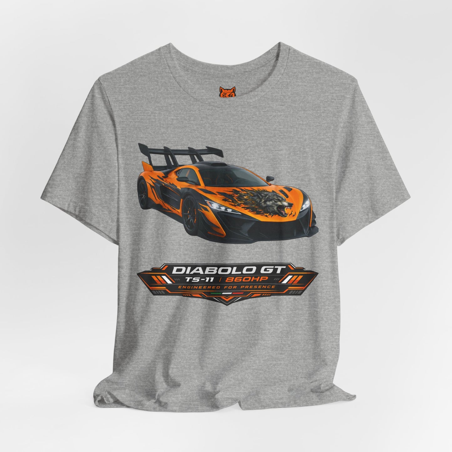 Zantini Diabolo GT TS-11 Shirt | 860HP Supercar Graphic Tee | Motorsport Streetwear