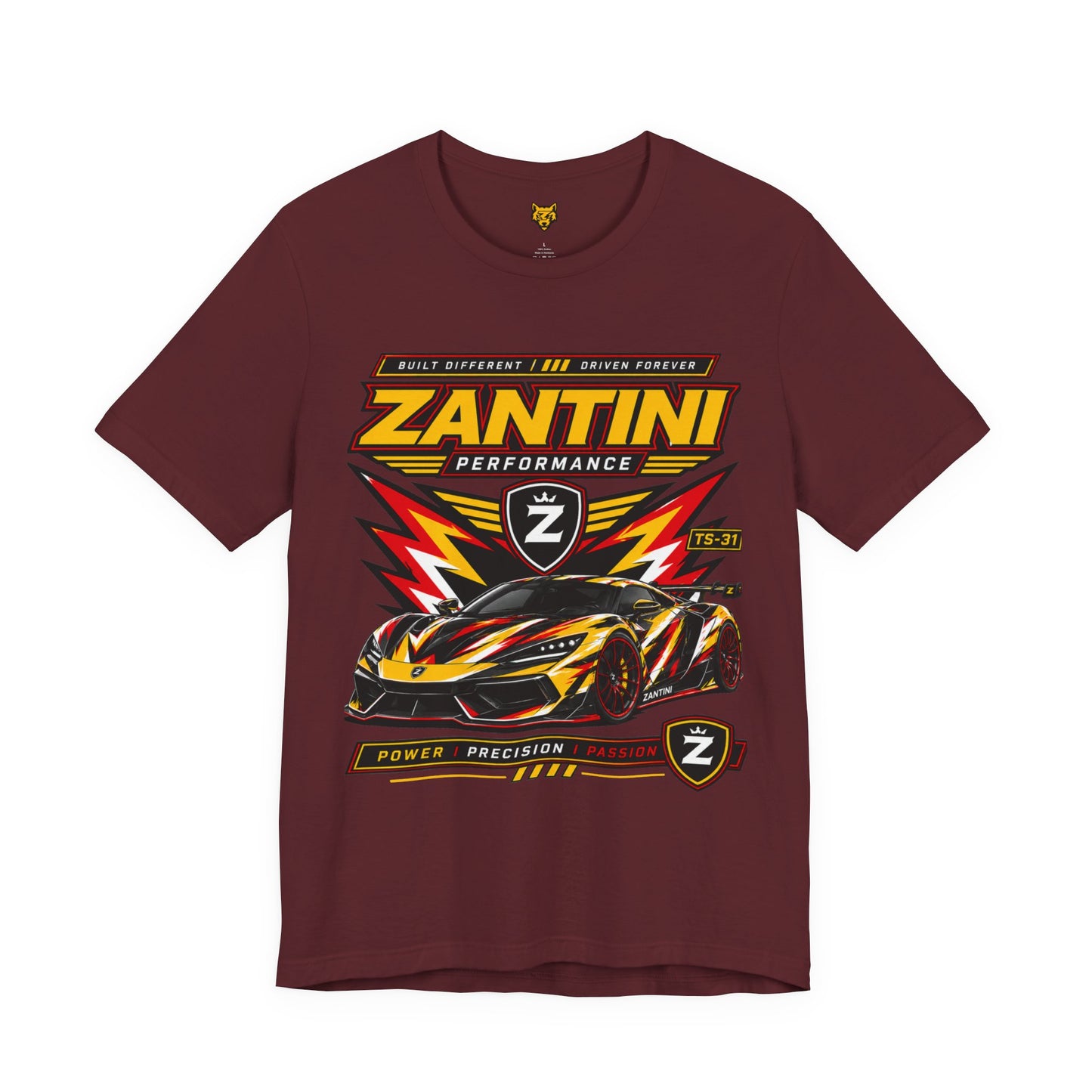 ZANTINI TS-31 Performance Tee – Hypercar Graphic Shirt
