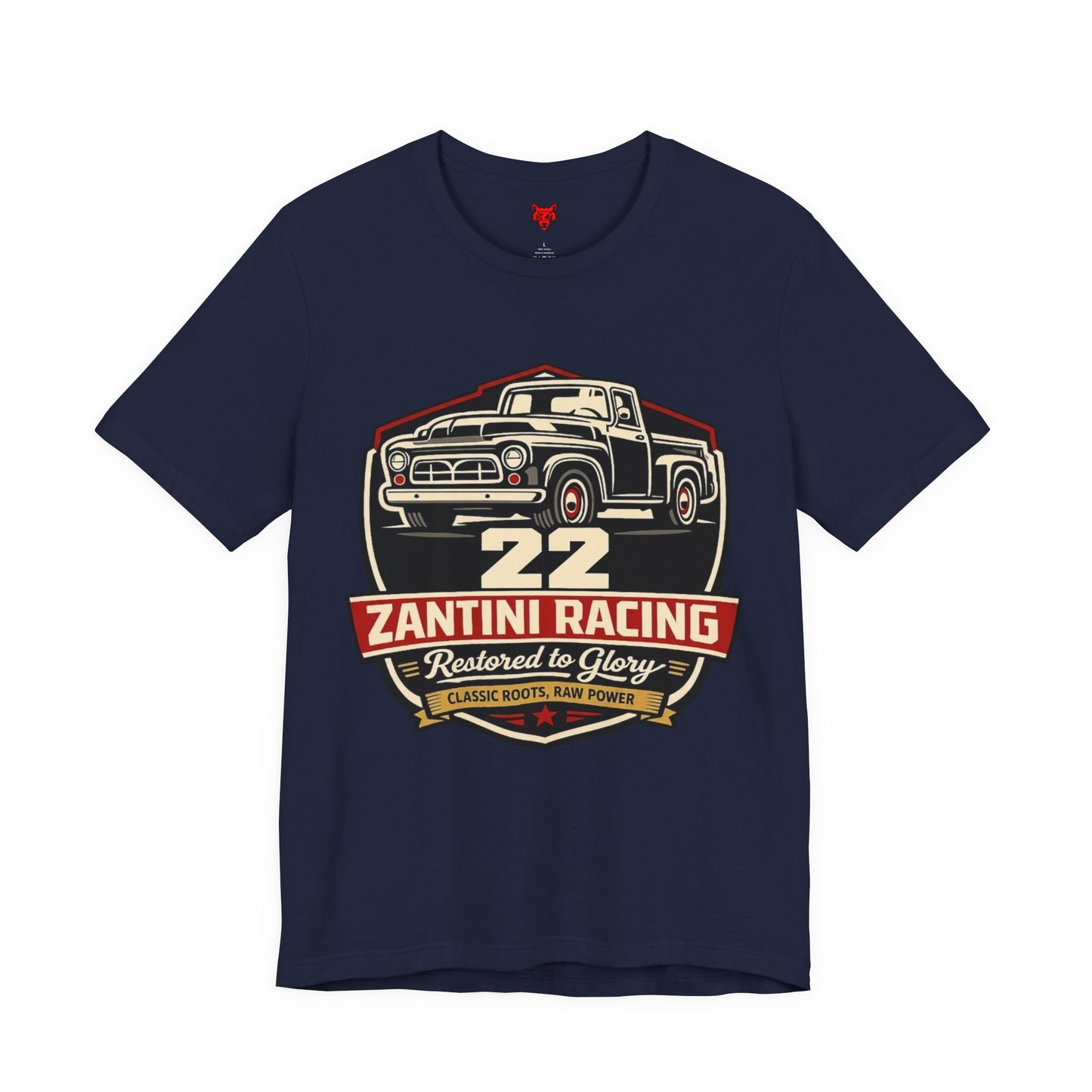ZANTINI Racing Restored to Glory Vintage Truck T-Shirt – Classic Roots Raw Power