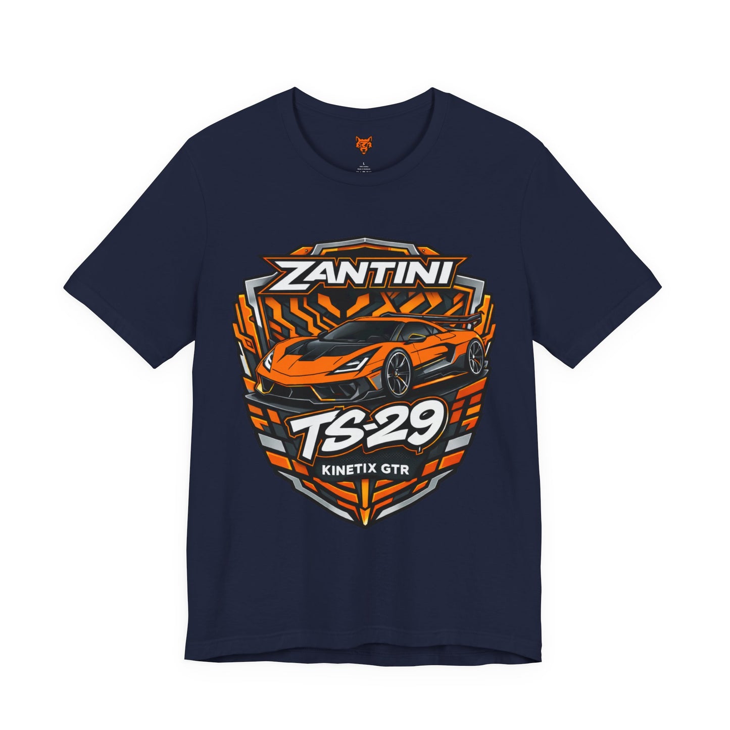ZANTINI TS-29 Kinetix GTR Supercar Streetwear T-Shirt – Premium Hypercar Graphic Tee | Ships Worldwide