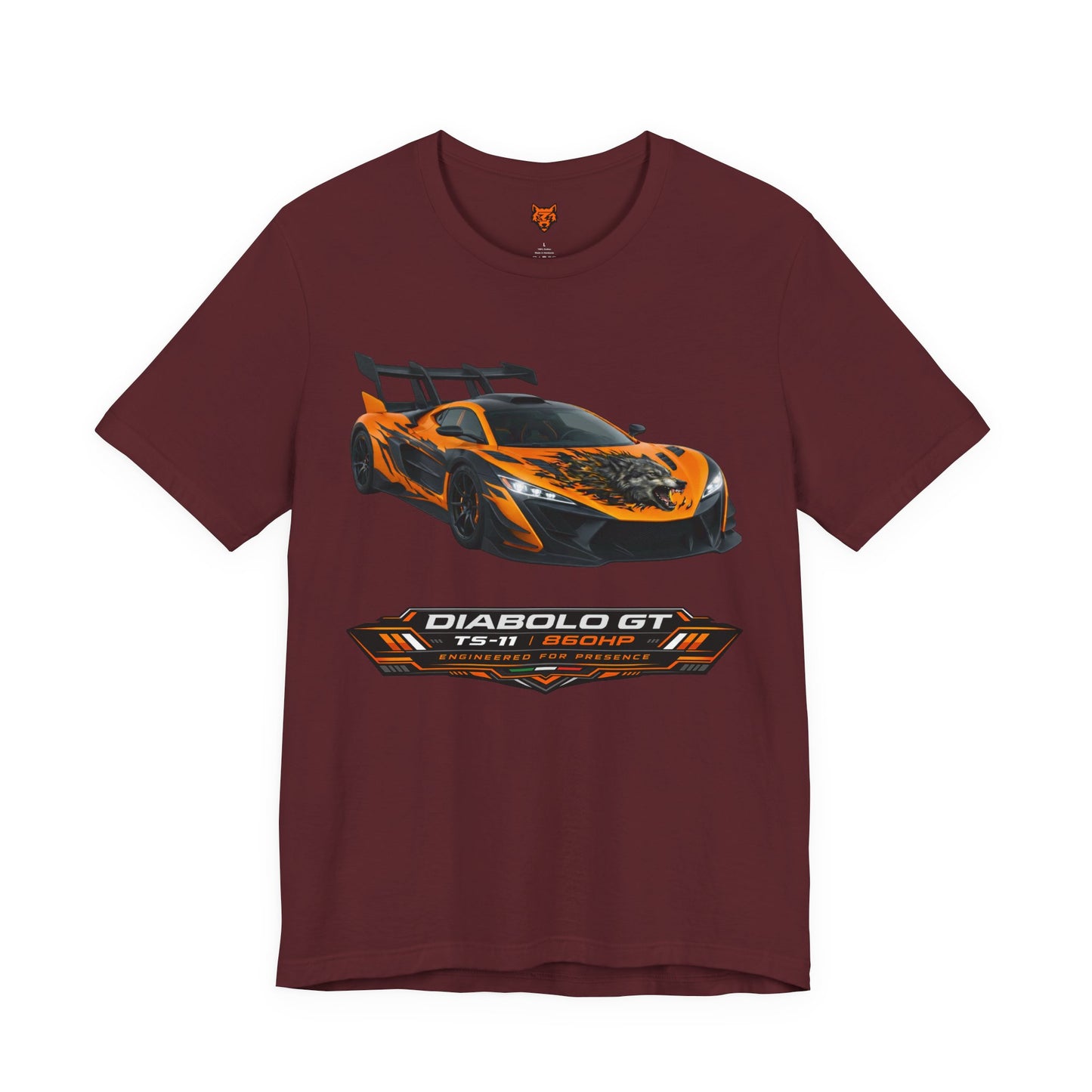Zantini Diabolo GT TS-11 Shirt | 860HP Supercar Graphic Tee | Motorsport Streetwear