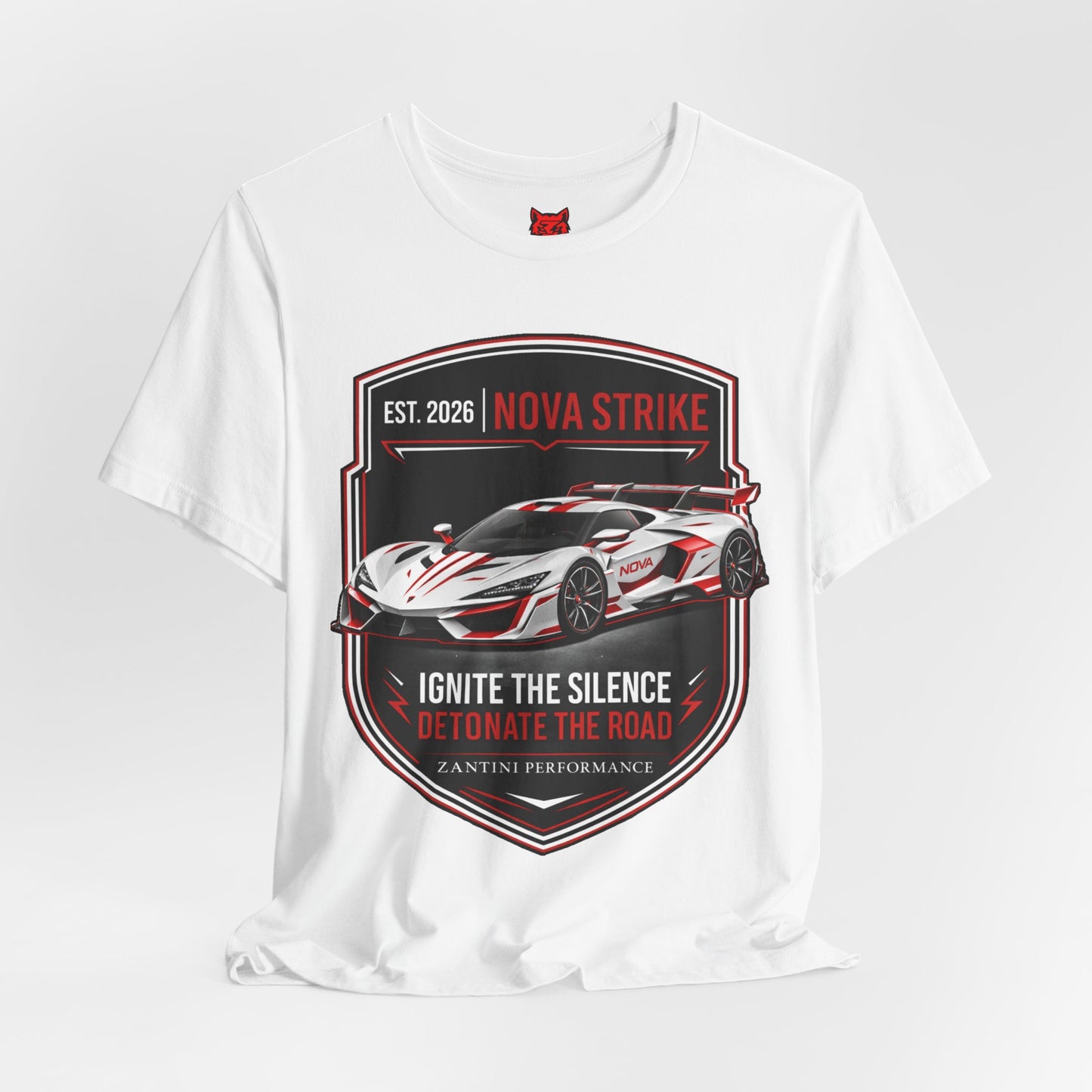 Nova Strike Hypercar T Shirt Zantini Racing Streetwear Motorsport Graphic Tee