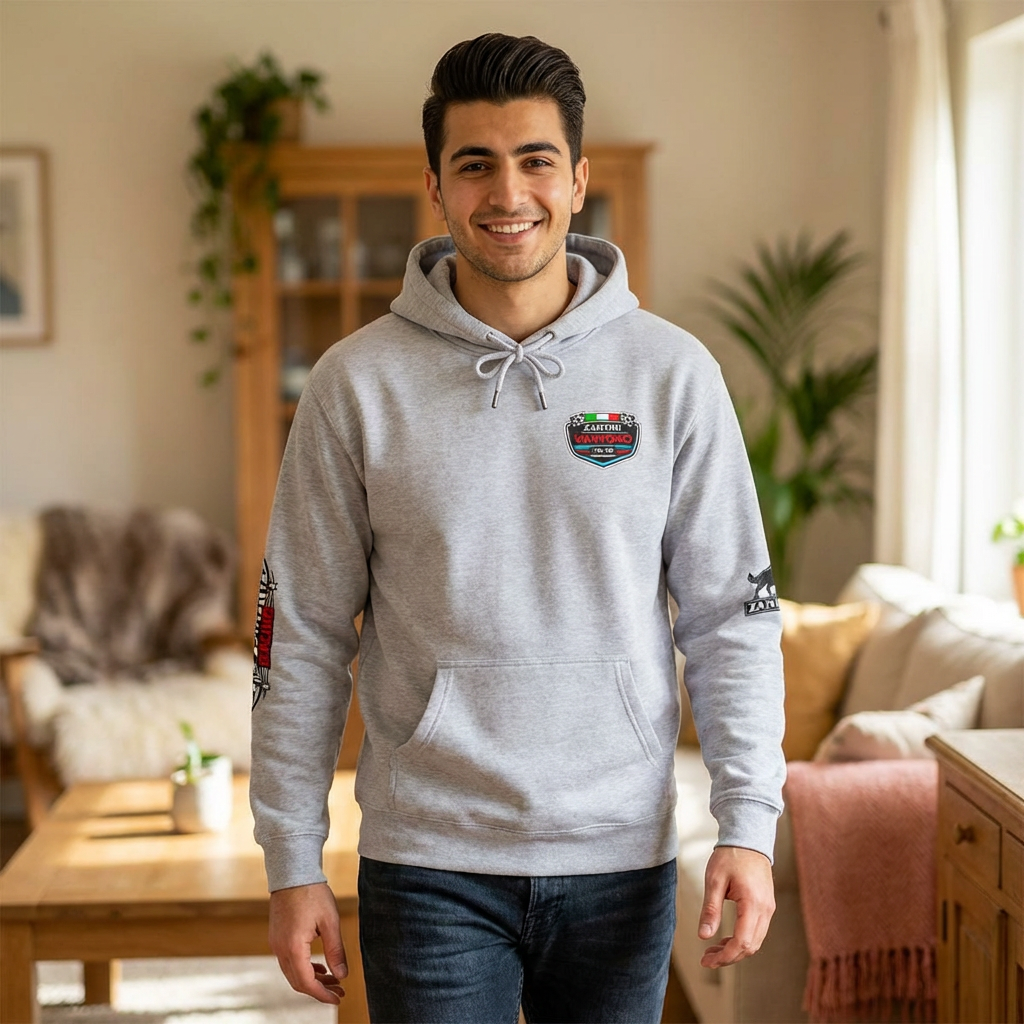 ZANTINI Vantoro TS-10 Hoodie, Supercar Streetwear, Motorsport Car Hoodie, Racing Graphic Hoodie