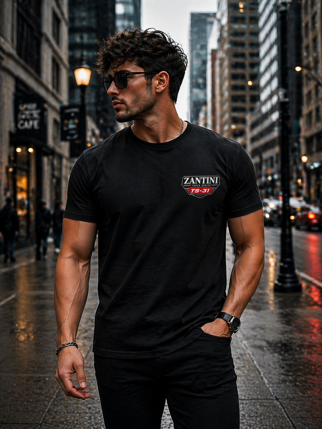 ZANTINI RAZORIX R TS-31 Supercar Track Series T-Shirt | Premium Hypercar Streetwear