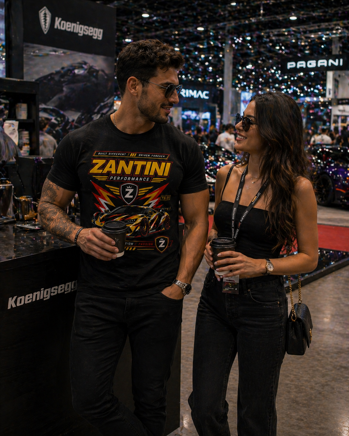 ZANTINI TS-31 Performance Tee – Hypercar Graphic Shirt