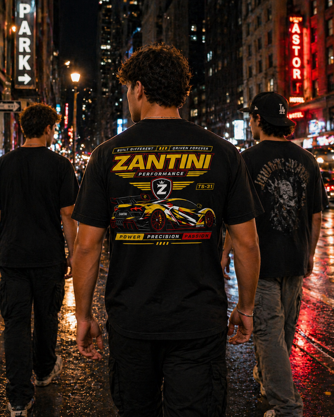 ZANTINI TS-31 Performance Hypercar Racing T-Shirt