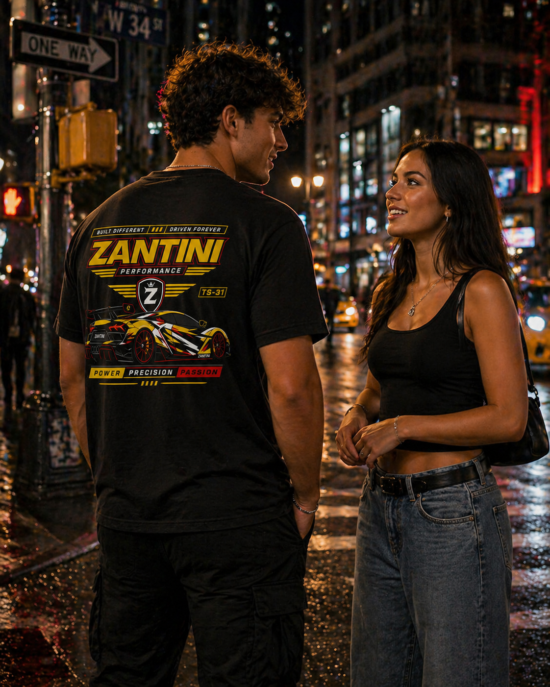 ZANTINI TS-31 Performance Hypercar Racing T-Shirt