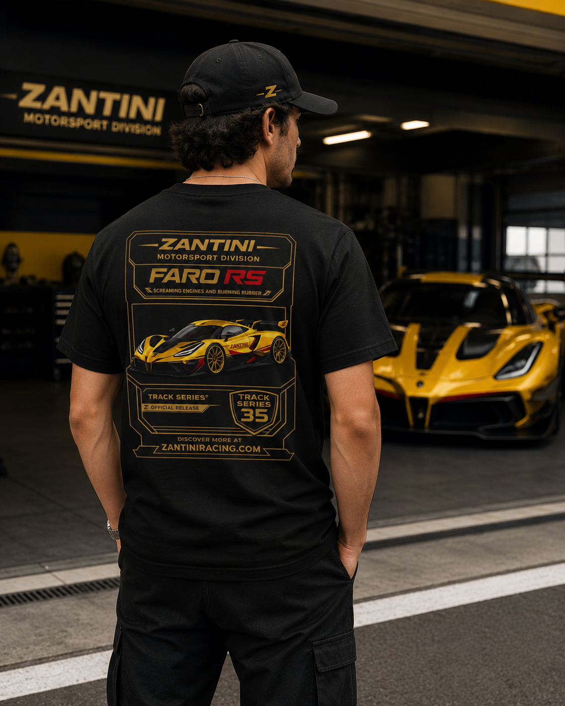 ZANTINI Faro RS TS-35 Motorsport Division T-Shirt