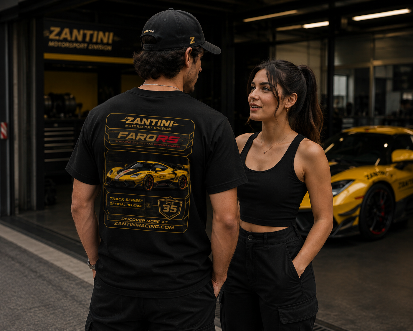 ZANTINI Faro RS TS-35 Motorsport Division T-Shirt
