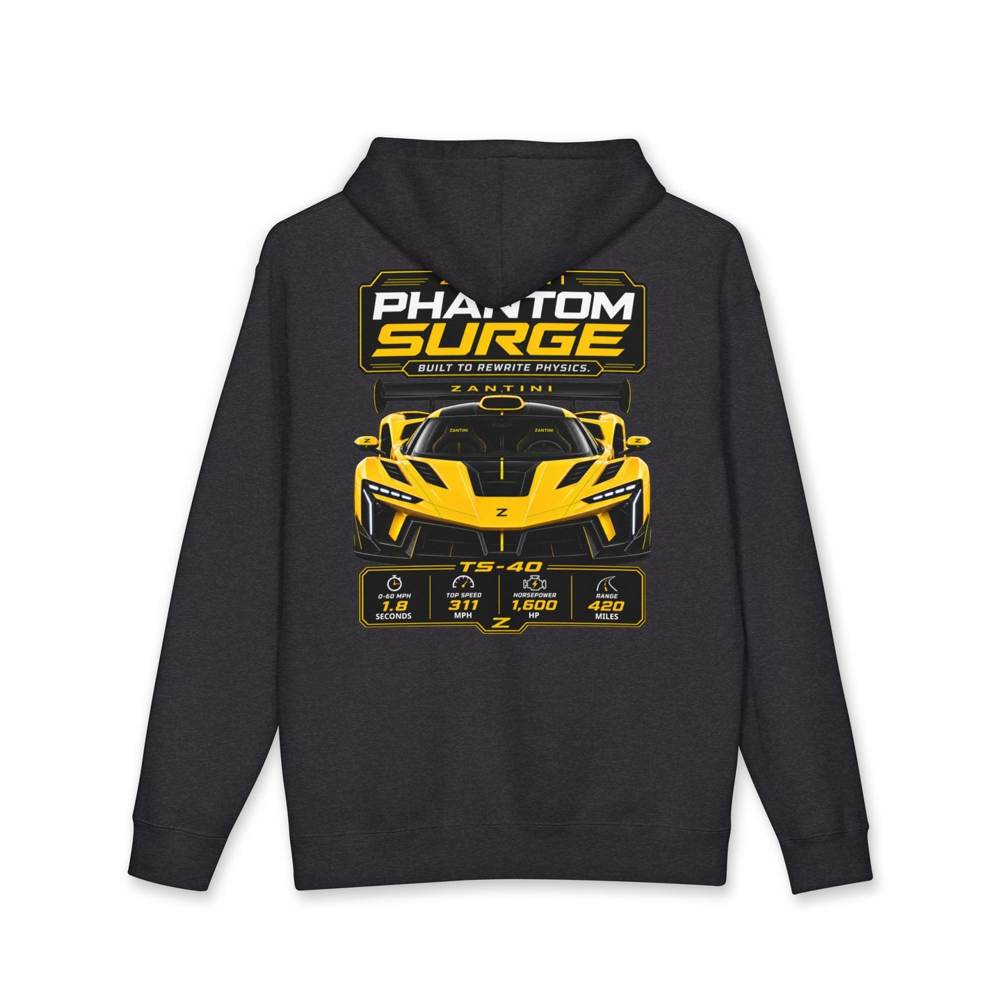 ZANTINI Phantom Surge TS-40 Premium Hypercar Hoodie