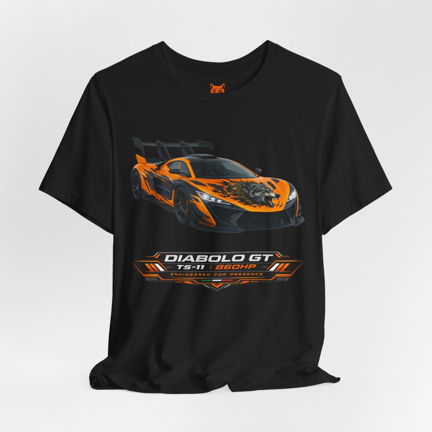 Zantini Diabolo GT TS-11 Shirt | 860HP Supercar Graphic Tee | Motorsport Streetwear