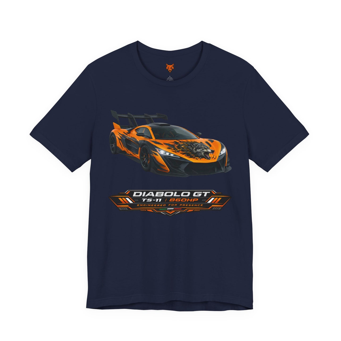 Zantini Diabolo GT TS-11 Shirt | 860HP Supercar Graphic Tee | Motorsport Streetwear