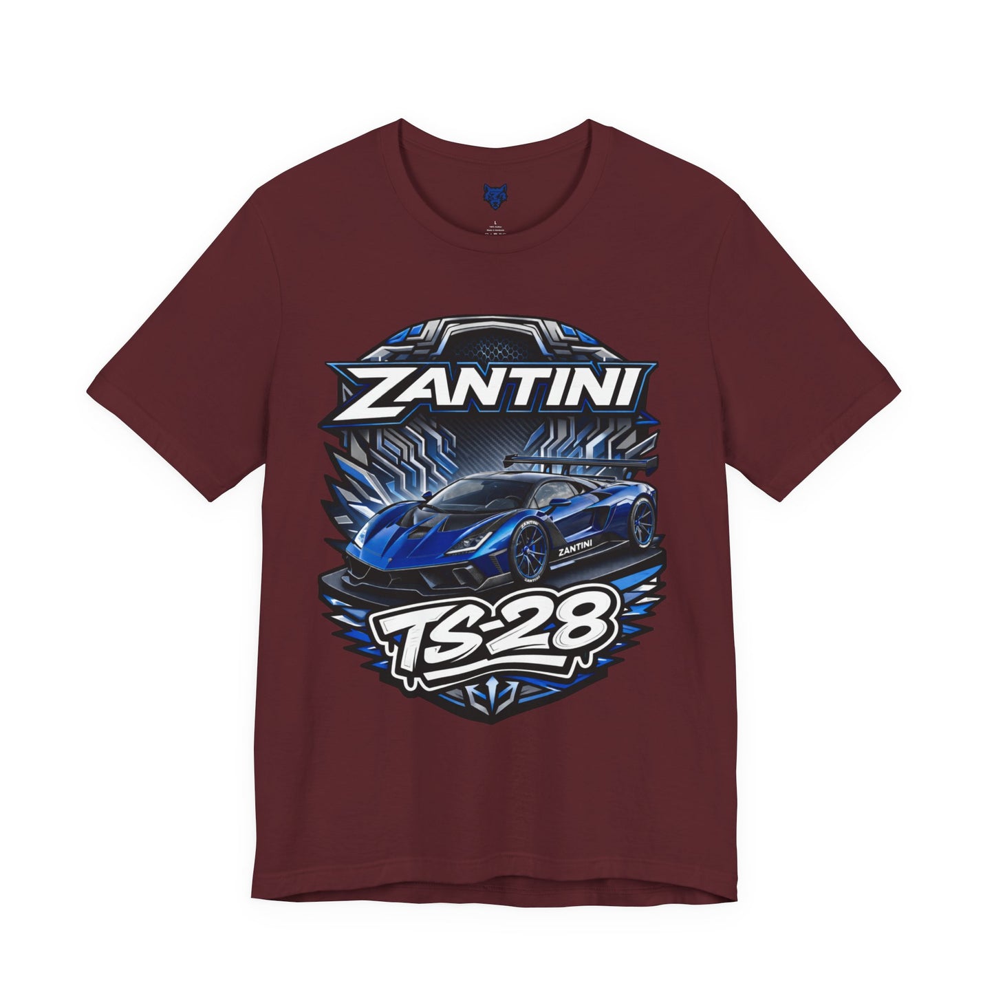 ZANTINI TS-28 Hypercar T-Shirt – Premium Car Culture Streetwear
