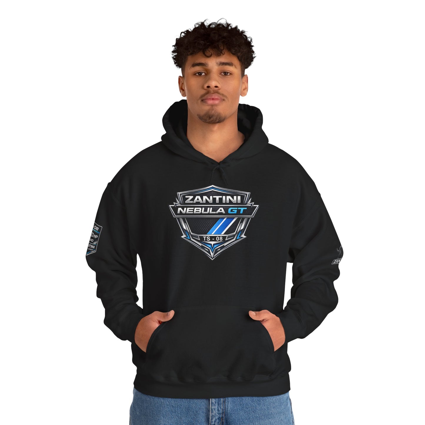 Zantini Nebula GT TS 08 Hoodie Hypercar Motorsport Streetwear The Sound of Pure Intimidation Racing Hoodie Car Enthusiast Apparel