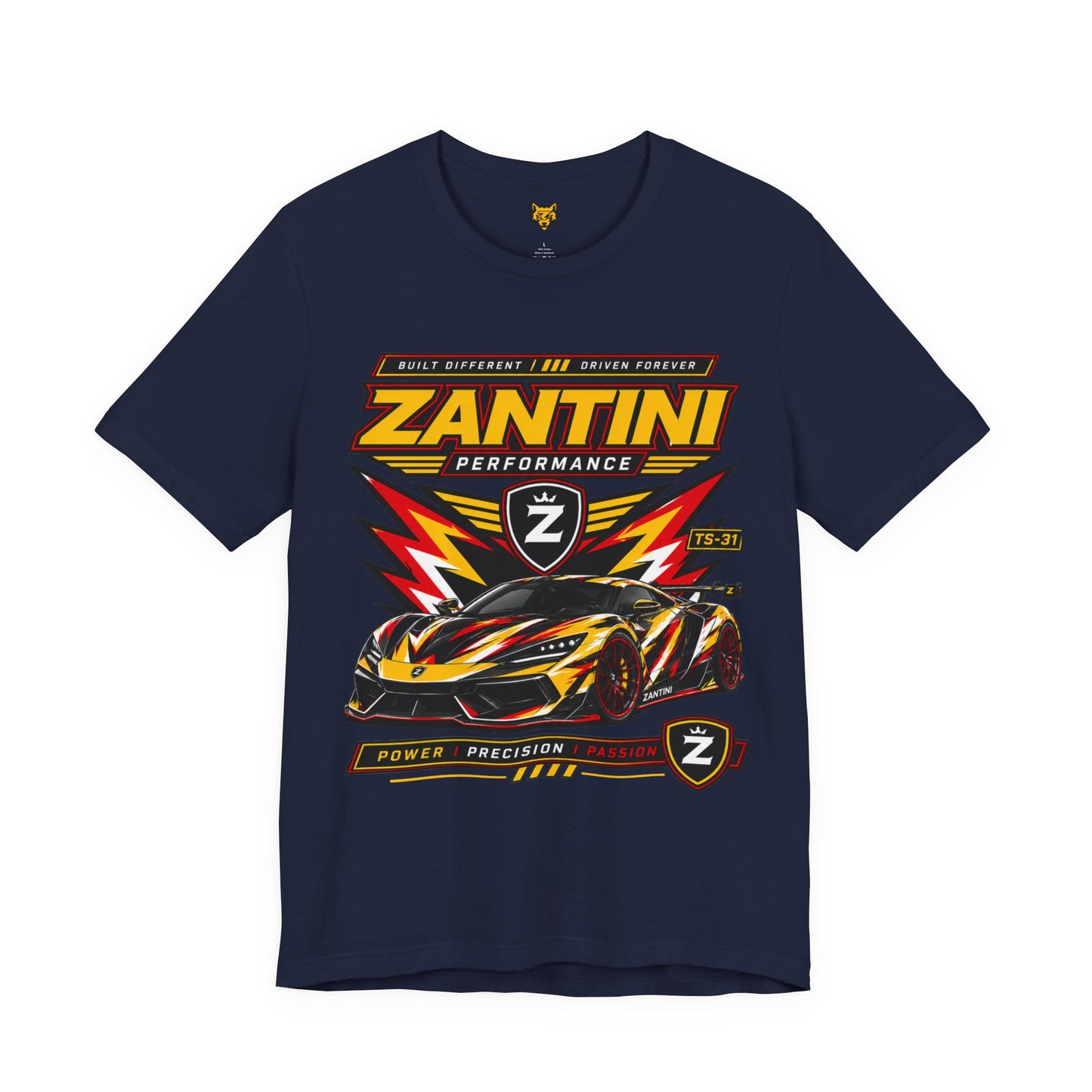 ZANTINI TS-31 Performance Tee – Hypercar Graphic Shirt