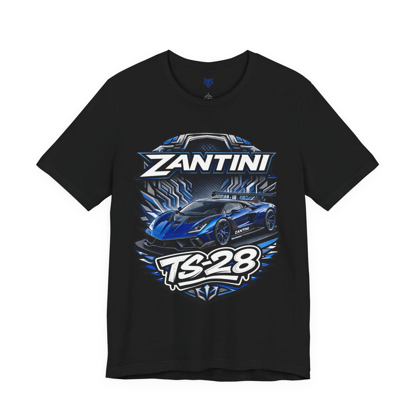 ZANTINI TS-28 Hypercar T-Shirt – Premium Car Culture Streetwear