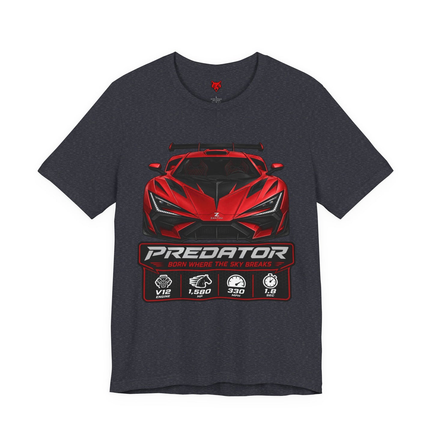 ZANTINI Predator TS-38 T-Shirt — Luxury Motorsport Streetwear