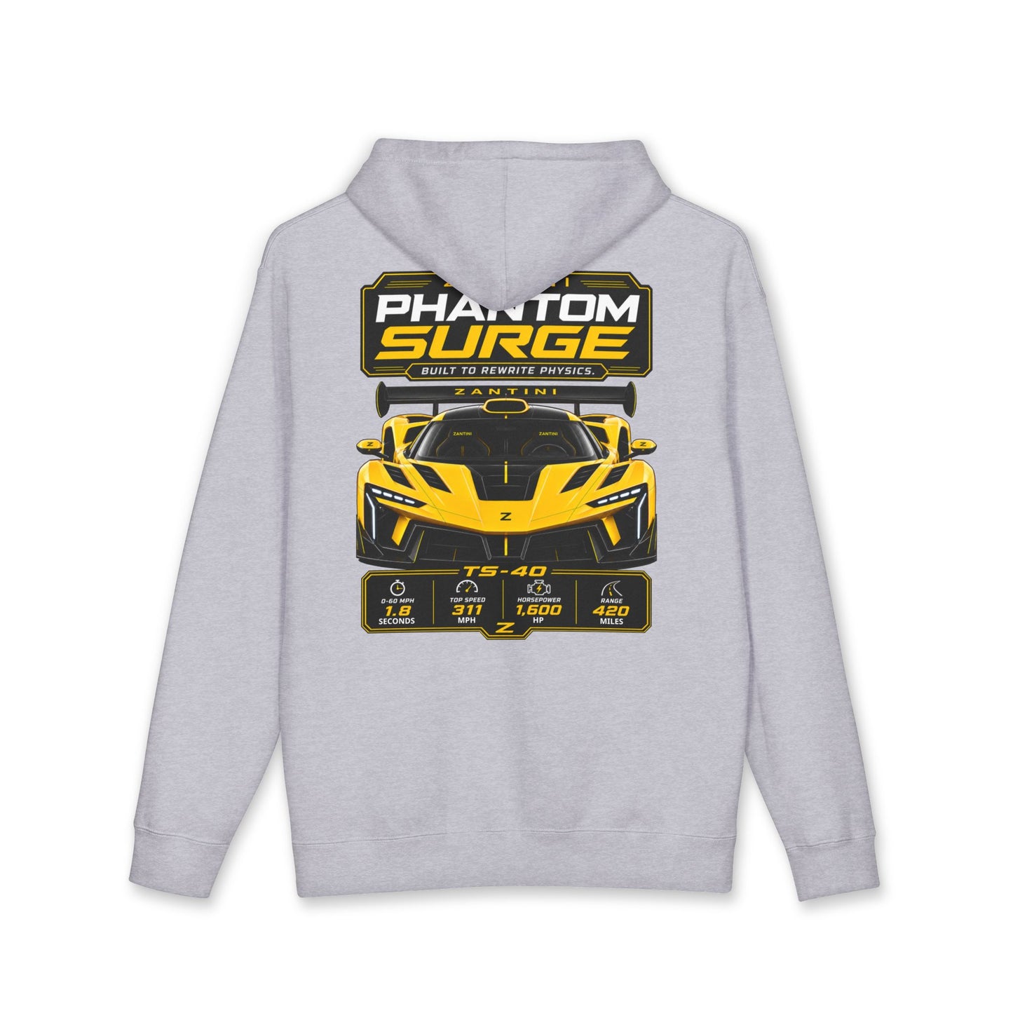 ZANTINI Phantom Surge TS-40 Premium Hypercar Hoodie