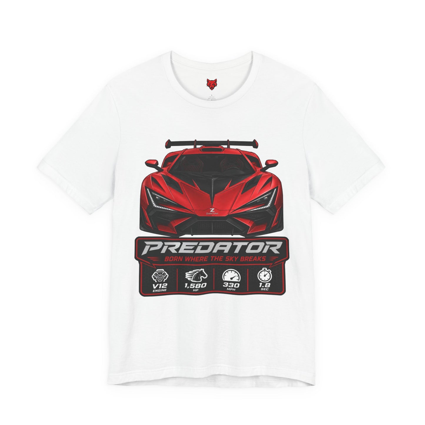 ZANTINI Predator TS-38 T-Shirt — Luxury Motorsport Streetwear