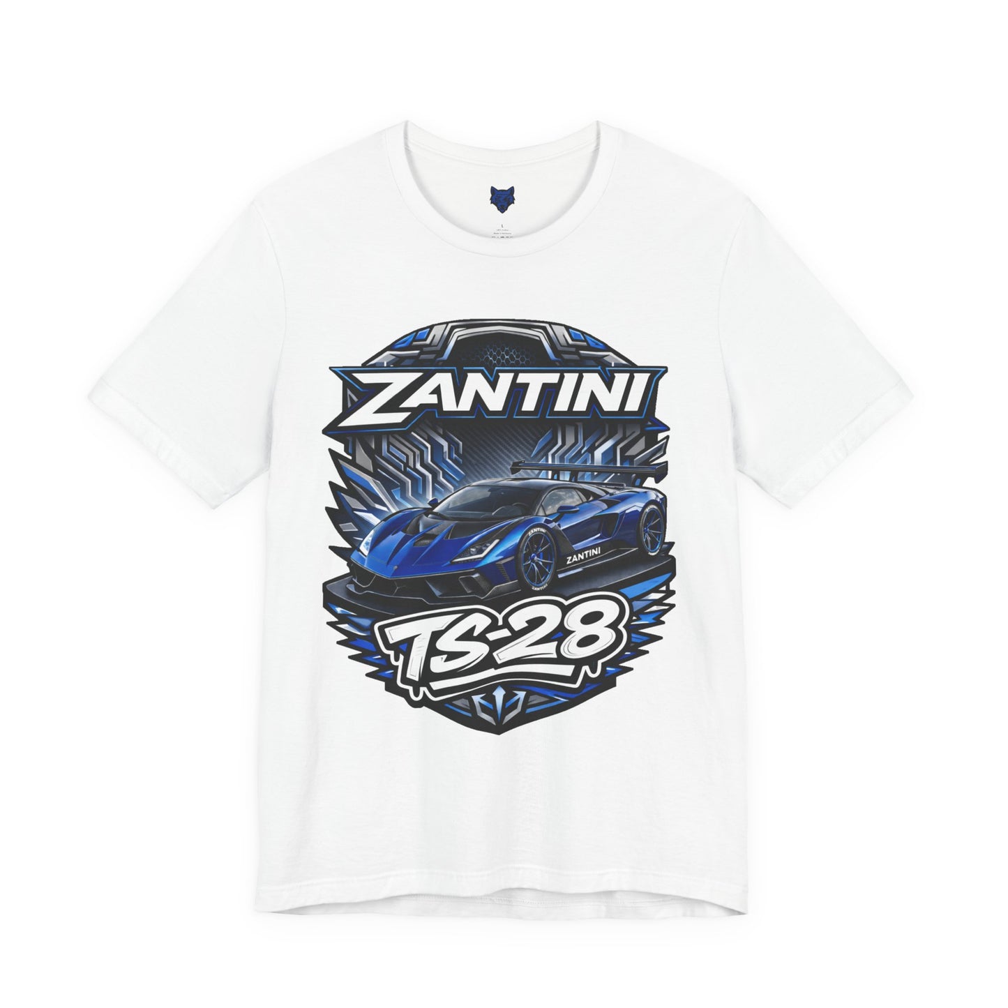 ZANTINI TS-28 Hypercar T-Shirt – Premium Car Culture Streetwear