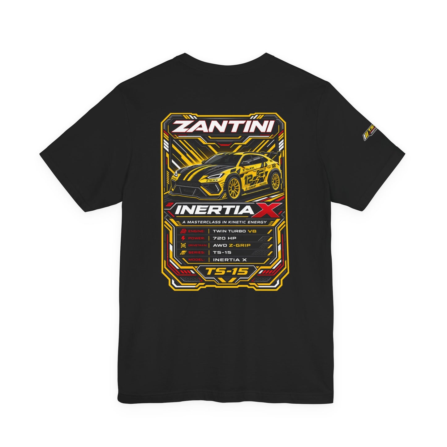 Zantini Inertia X TS-15 Hypercar Shirt | Motorsport Streetwear Performance Tee