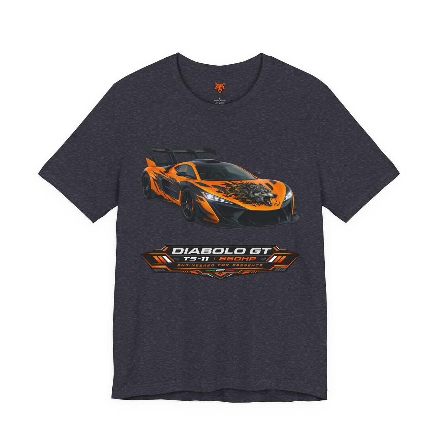 Zantini Diabolo GT TS-11 Shirt | 860HP Supercar Graphic Tee | Motorsport Streetwear