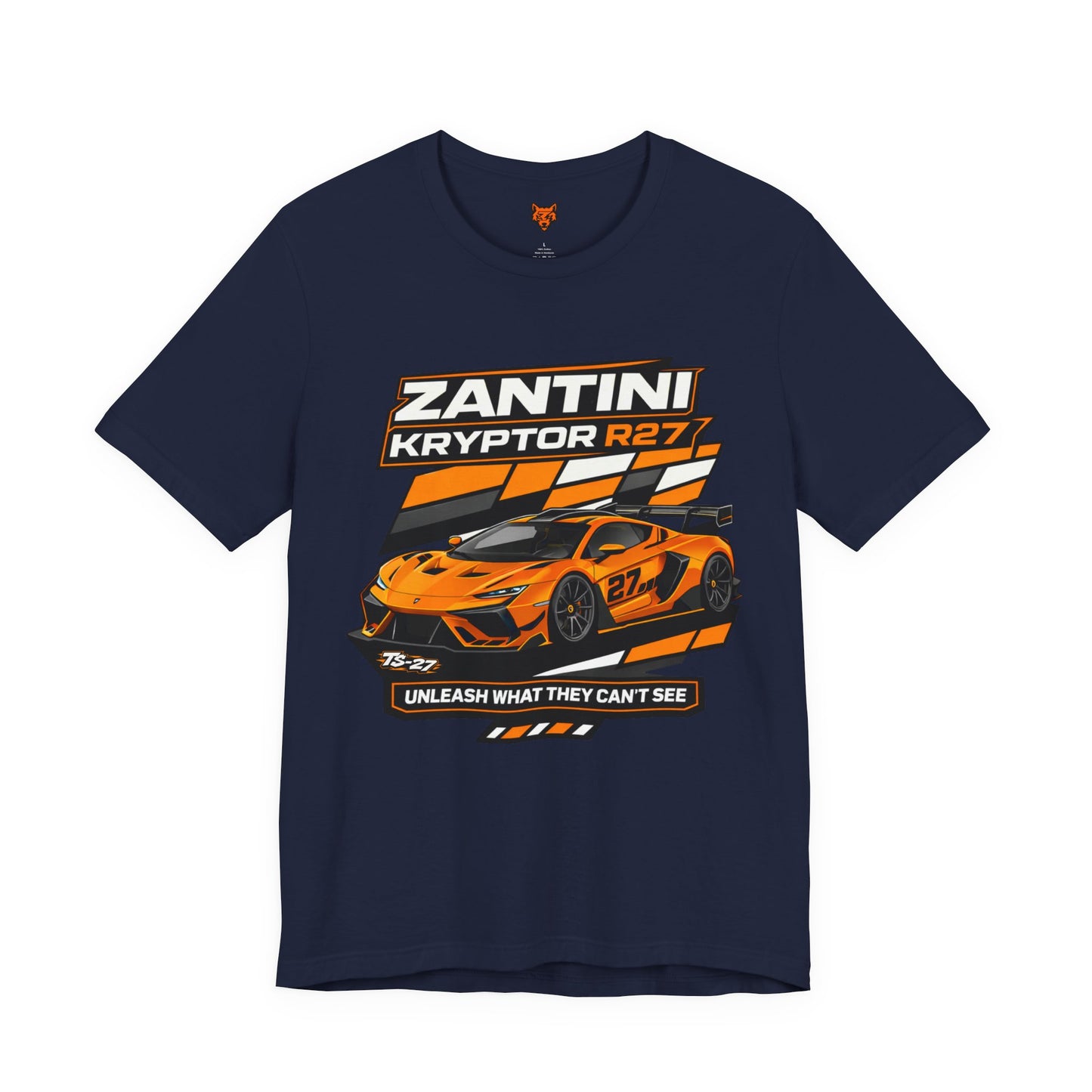 ZANTINI Kryptor R27 Hypercar T-Shirt – TS-27 Motorsport Streetwear Graphic Tee (Ships Worldwide)