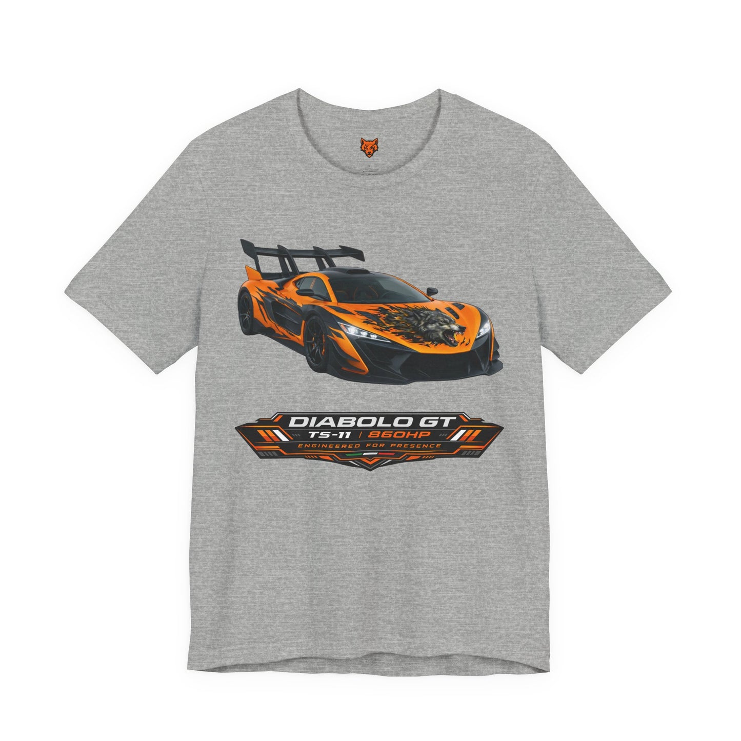 Zantini Diabolo GT TS-11 Shirt | 860HP Supercar Graphic Tee | Motorsport Streetwear