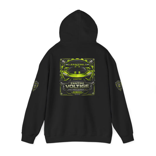 Zantini Voltige Apex Track Division Hoodie | Hypercar Streetwear | Motorsport Performance Hoodie