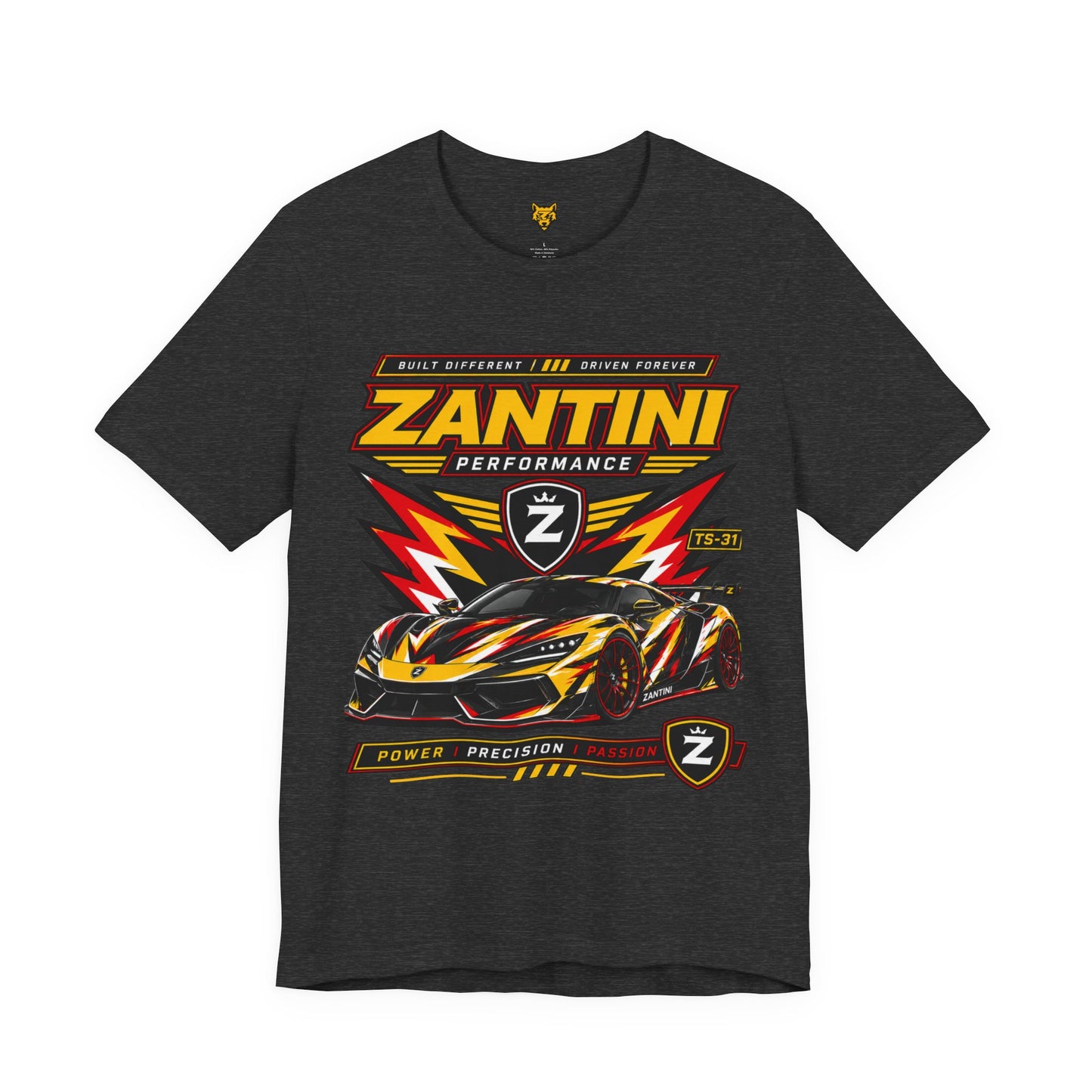 ZANTINI TS-31 Performance Tee – Hypercar Graphic Shirt