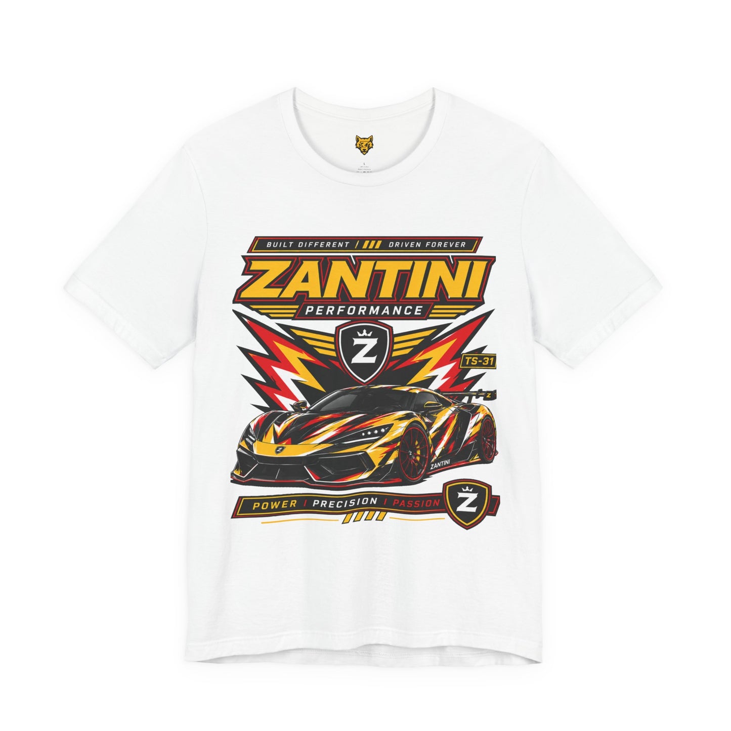 ZANTINI TS-31 Performance Tee – Hypercar Graphic Shirt