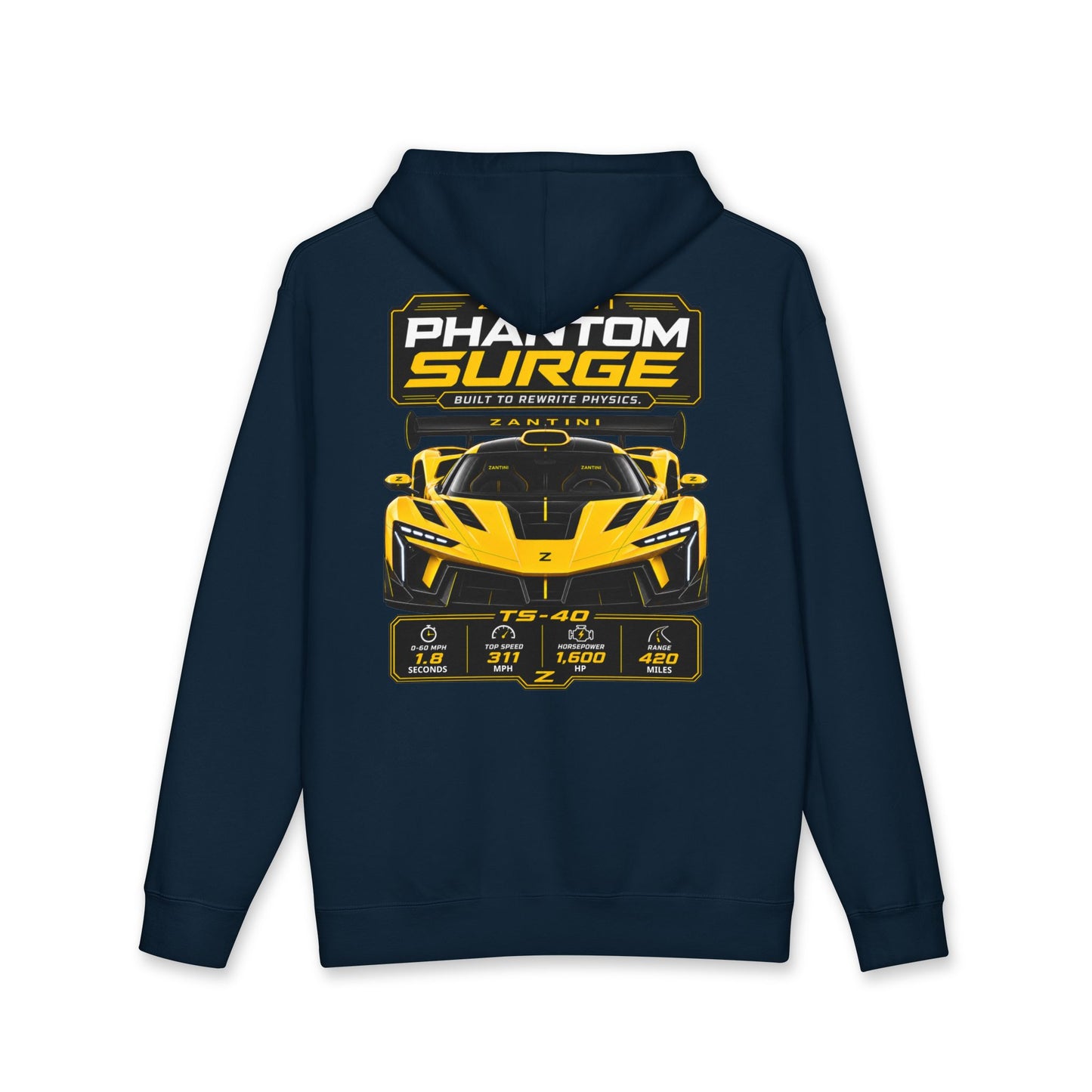 ZANTINI Phantom Surge TS-40 Premium Hypercar Hoodie