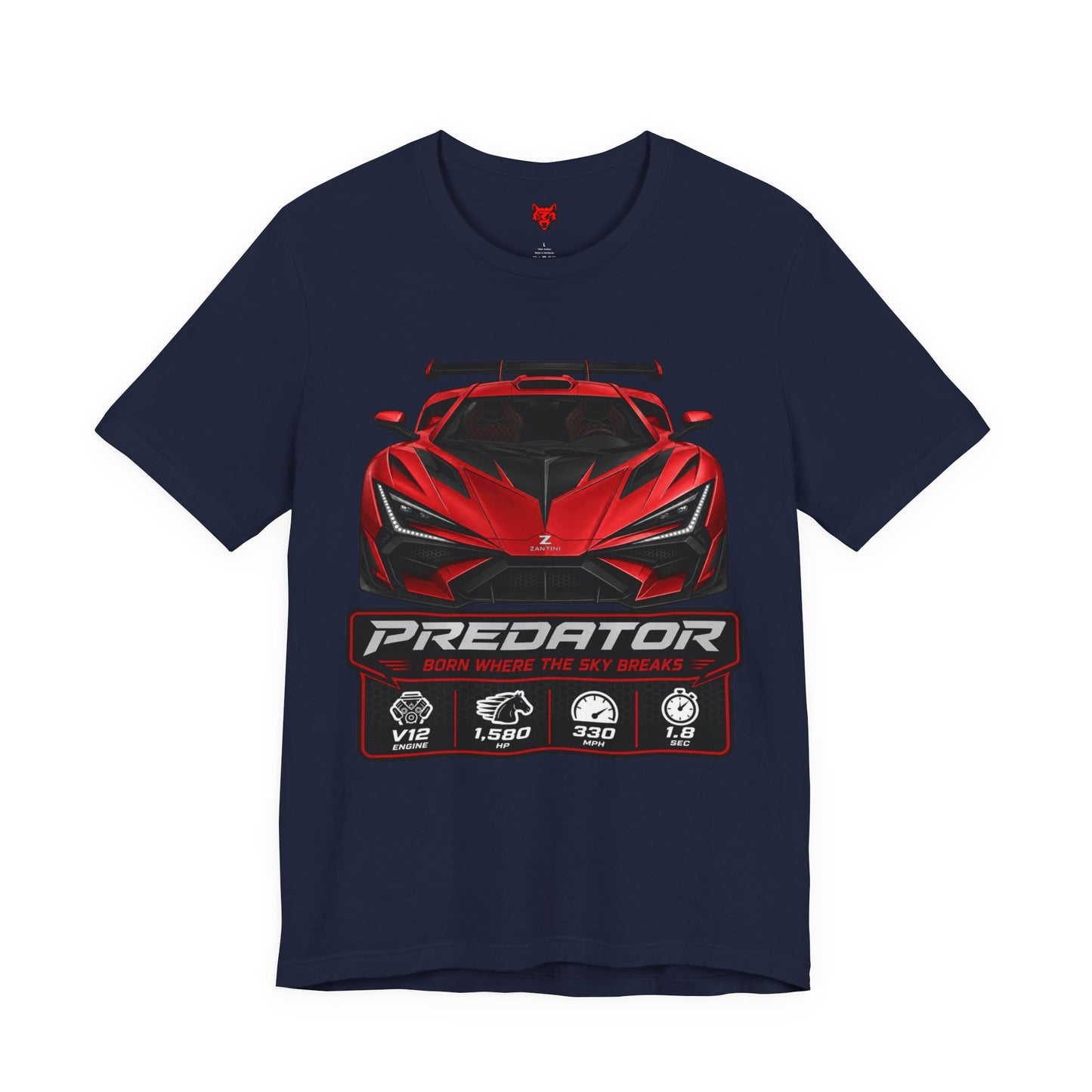 ZANTINI Predator TS-38 T-Shirt — Luxury Motorsport Streetwear