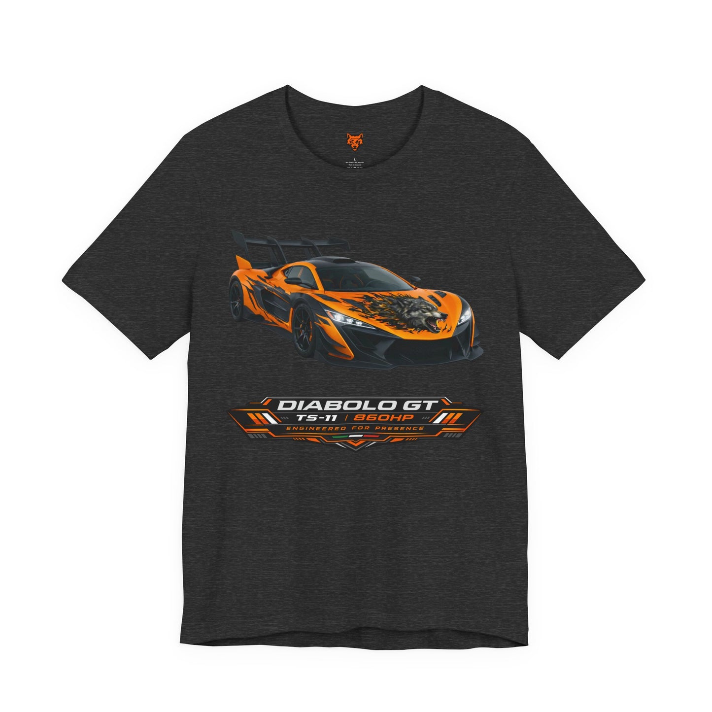 Zantini Diabolo GT TS-11 Shirt | 860HP Supercar Graphic Tee | Motorsport Streetwear