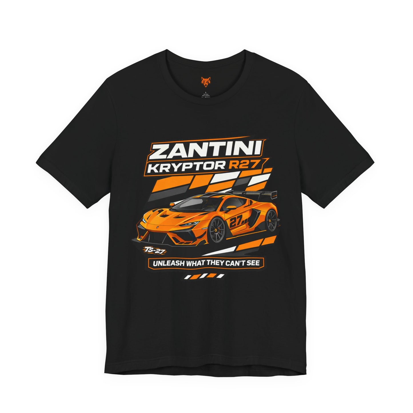 ZANTINI Kryptor R27 Hypercar T-Shirt – TS-27 Motorsport Streetwear Graphic Tee (Ships Worldwide)