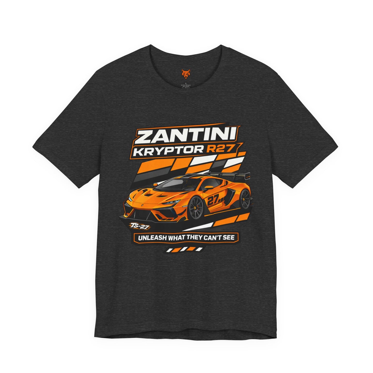 ZANTINI Kryptor R27 Hypercar T-Shirt – TS-27 Motorsport Streetwear Graphic Tee (Ships Worldwide)