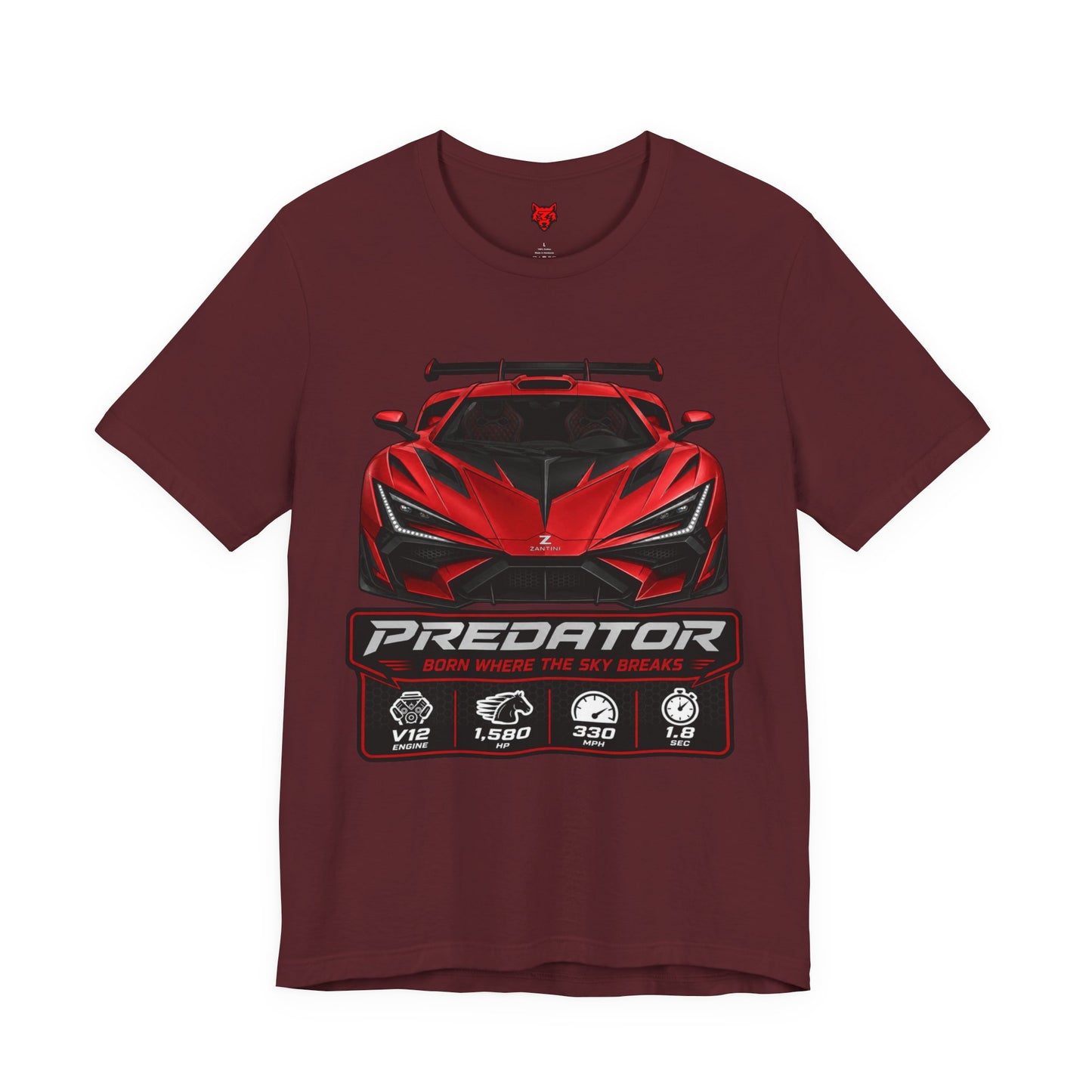 ZANTINI Predator TS-38 T-Shirt — Luxury Motorsport Streetwear