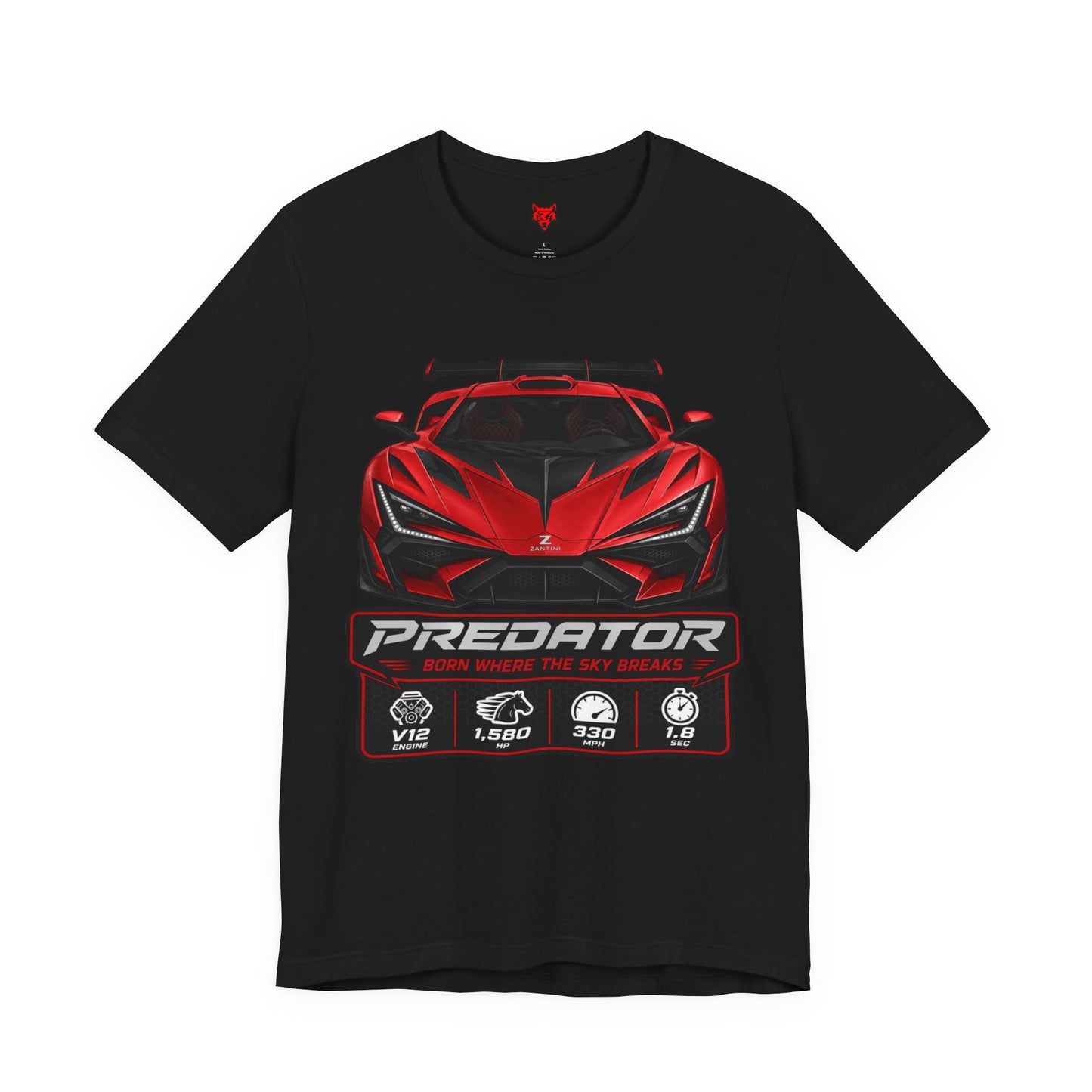 ZANTINI Predator TS-38 T-Shirt — Luxury Motorsport Streetwear