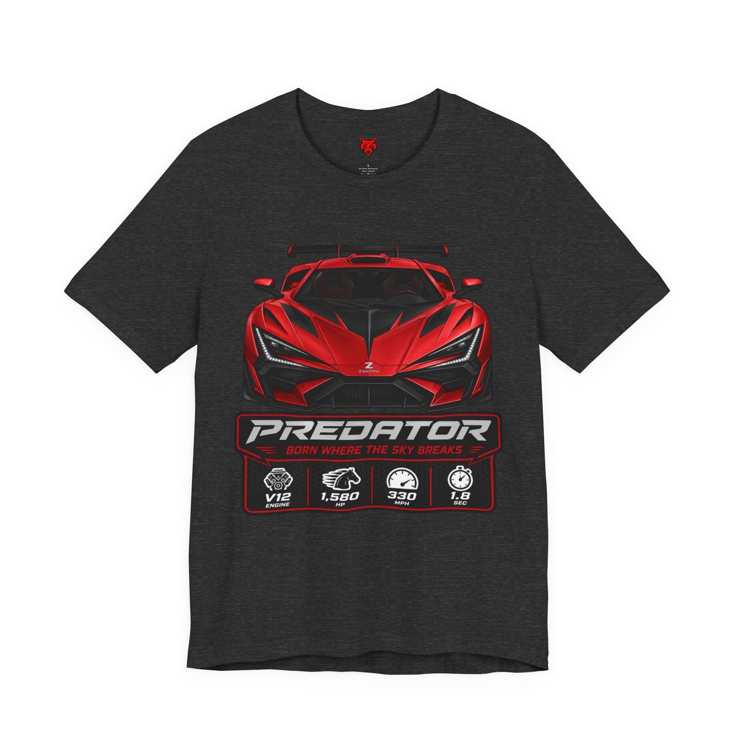 ZANTINI Predator TS-38 T-Shirt — Luxury Motorsport Streetwear