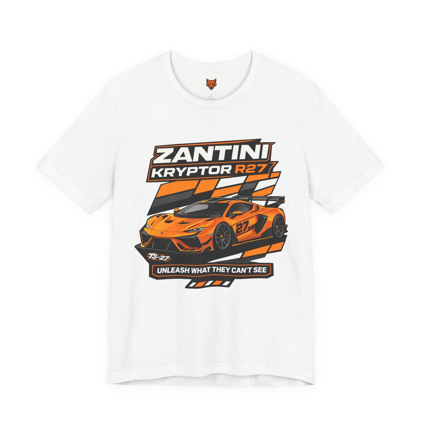 ZANTINI Kryptor R27 Hypercar T-Shirt – TS-27 Motorsport Streetwear Graphic Tee (Ships Worldwide)